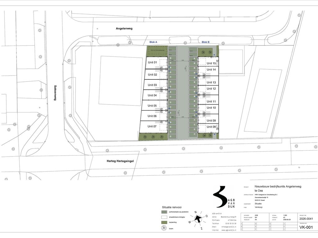 Bedrijfsverzamelgebouw Angelenweg , OSS