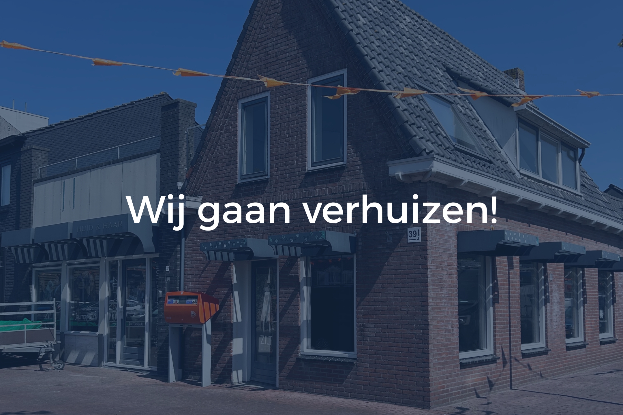 Wij gaan verhuizen!