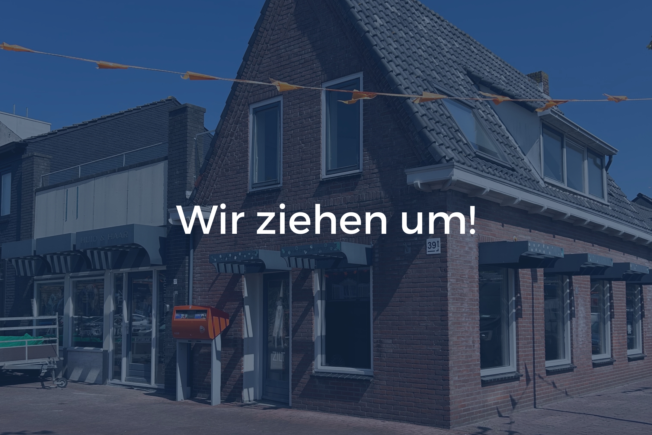 Wir ziehen um!