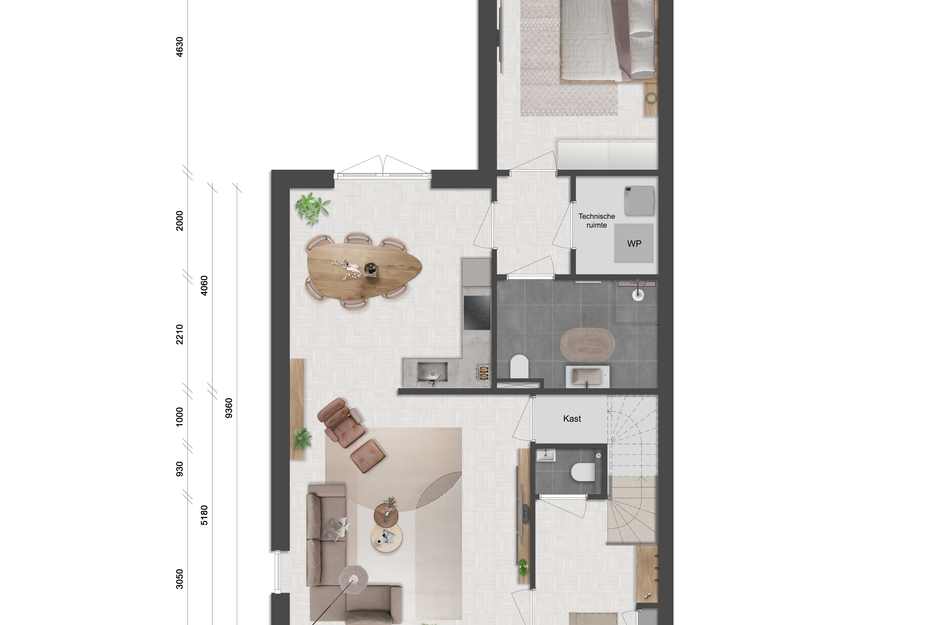 De Kroon Woningtype A, bouwnummer 5 