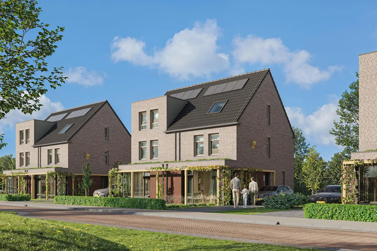 Bosgroen - Twee-onder-één-kapwoningen