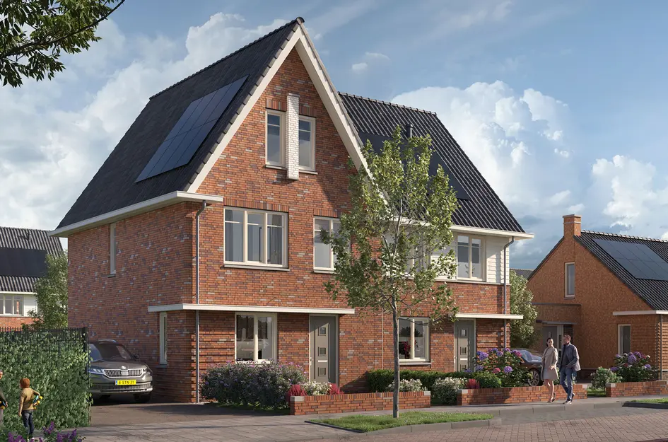 Twee-onder-een-kapwoning, bouwnummer 5 