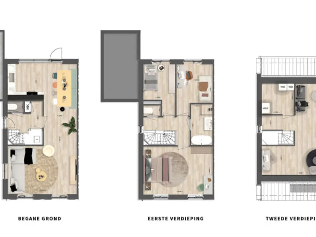 Twee-onder-een-kapwoning, bouwnummer 12 , MIDDELBURG