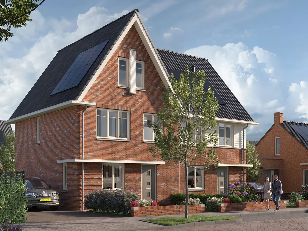 Twee-onder-een-kapwoning, bouwnummer 13 , MIDDELBURG