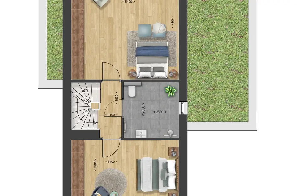 Vrijstaande laanvilla - Type Fàs, bouwnummer 2 