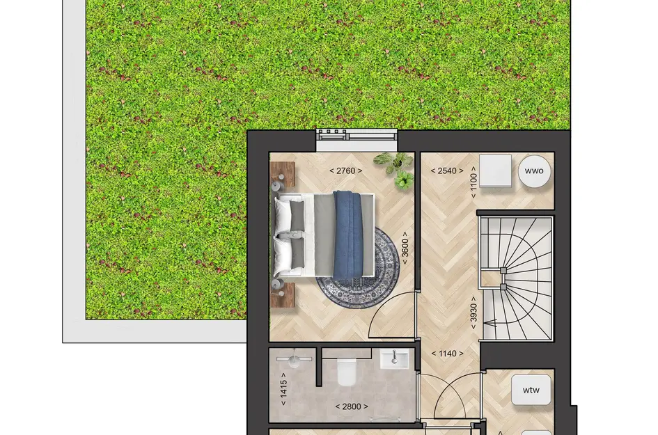 2-in-1 laanvilla - Type Frasin, bouwnummer 39 