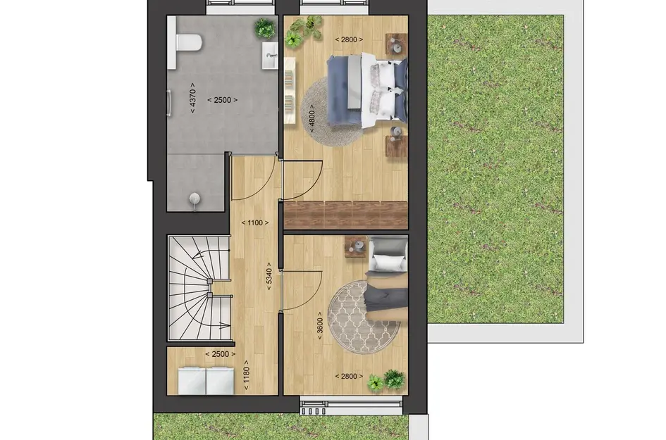 2-in-1 laanvilla - Type Jiske, bouwnummer 7 