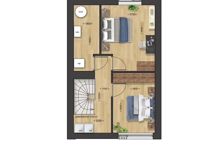 2-in-1 laanvilla - Type Jiske, bouwnummer 7 