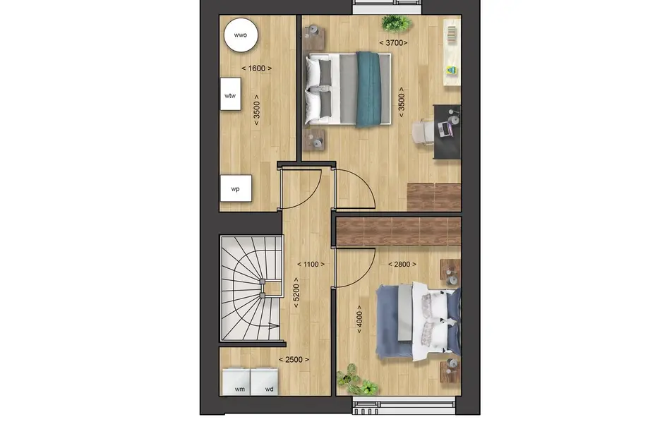 2-in-1 laanvilla - Type Eissin, bouwnummer 35 