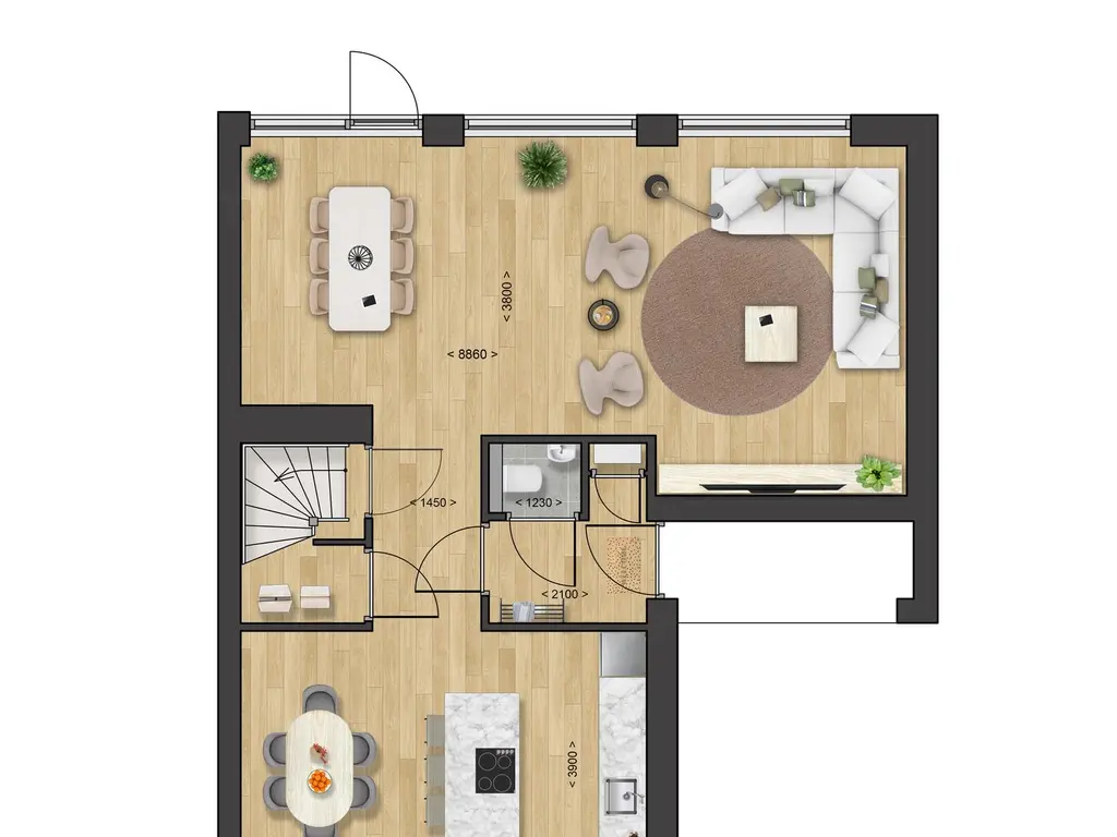 2-in-1 laanvilla - Type Eissin, bouwnummer 43 , MIDDELBURG