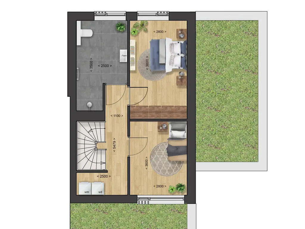 2-in-1 laanvilla - Type Eissin, bouwnummer 43 , MIDDELBURG