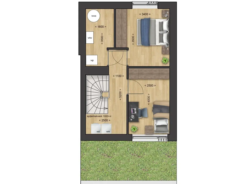 3-in-1 laanvilla - Type Saar, bouwnummer B 37 , MIDDELBURG