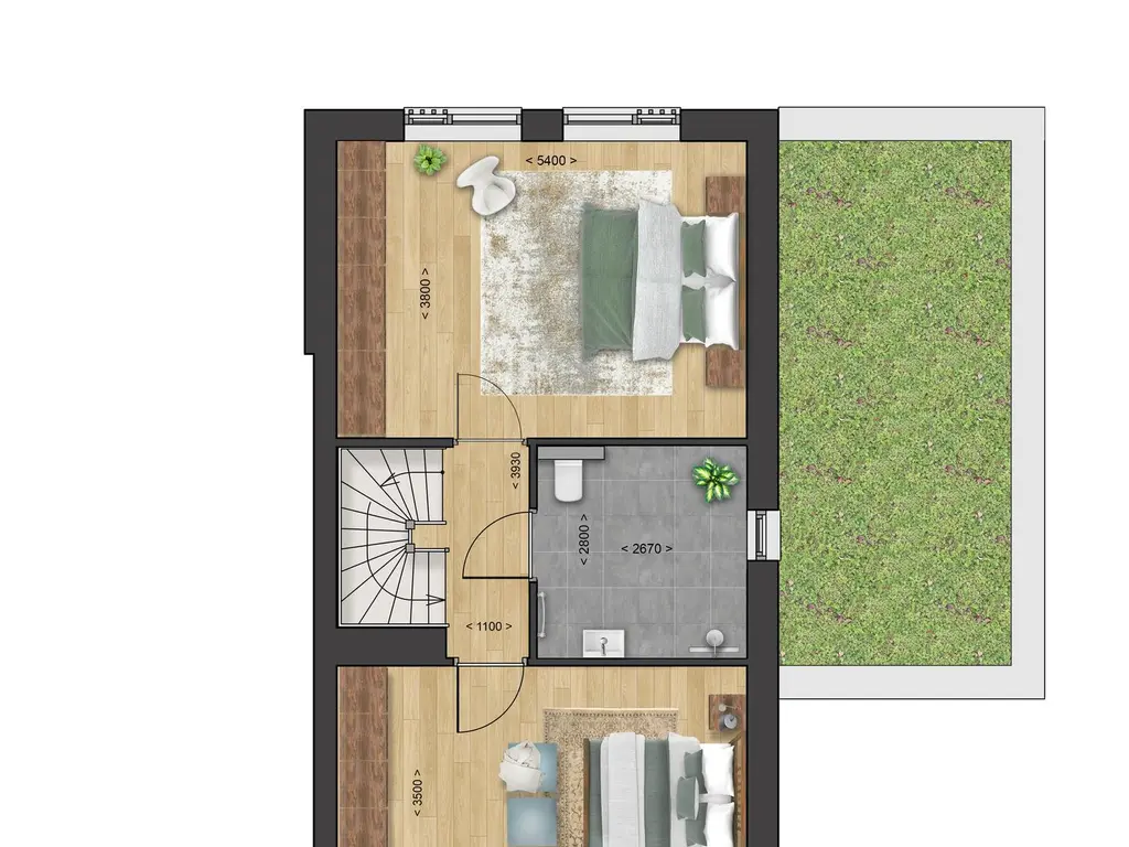 2-in-1 laanvilla - Type Frêne, bouwnummer 45 , MIDDELBURG