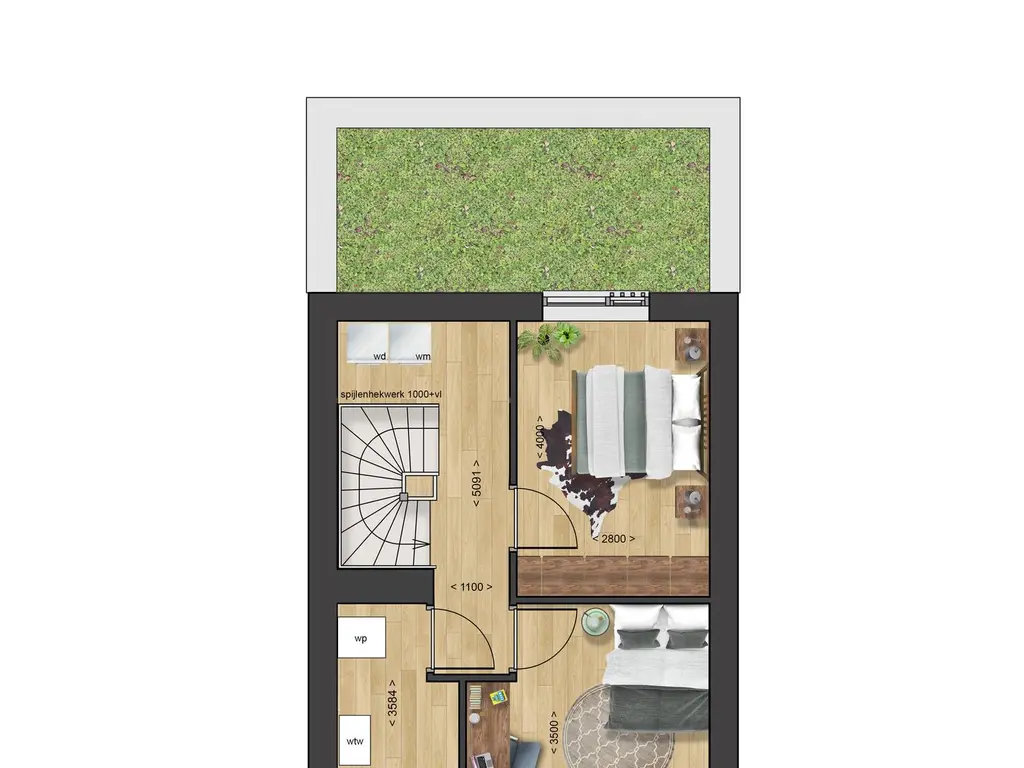 2-in-1 laanvilla - Type Frêne, bouwnummer 42 , MIDDELBURG