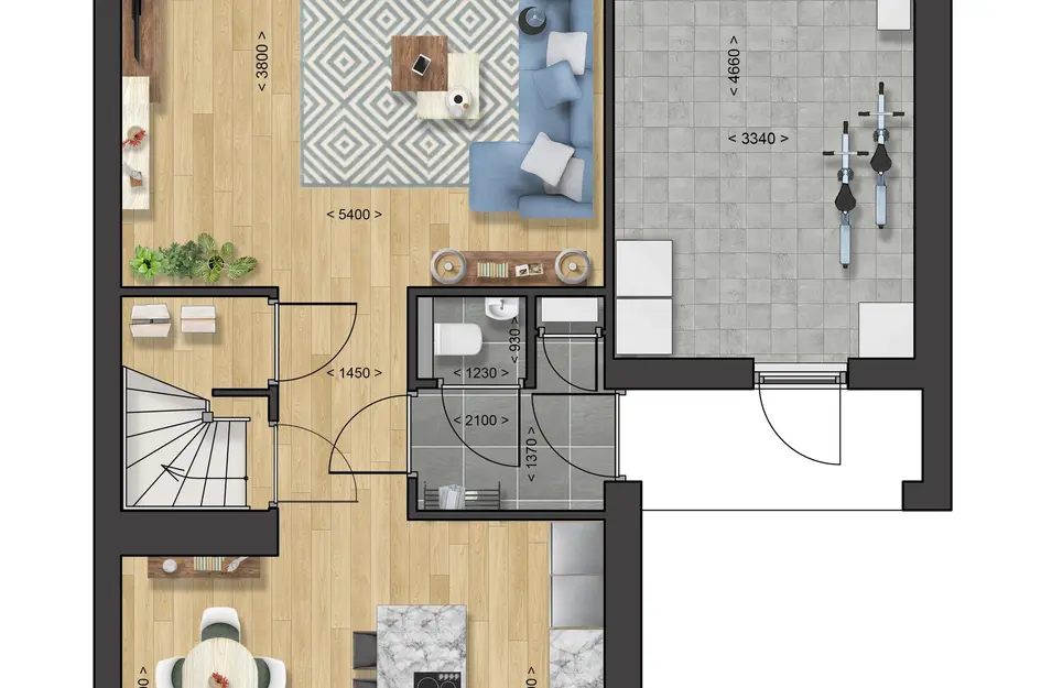 2-in-1 laanvilla - Type Frêne, bouwnummer 42 