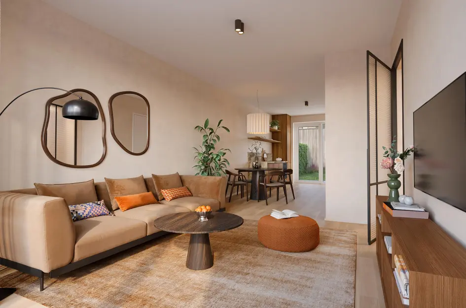 Emeraldgroen - Hoekwoning, bouwnummer 34 