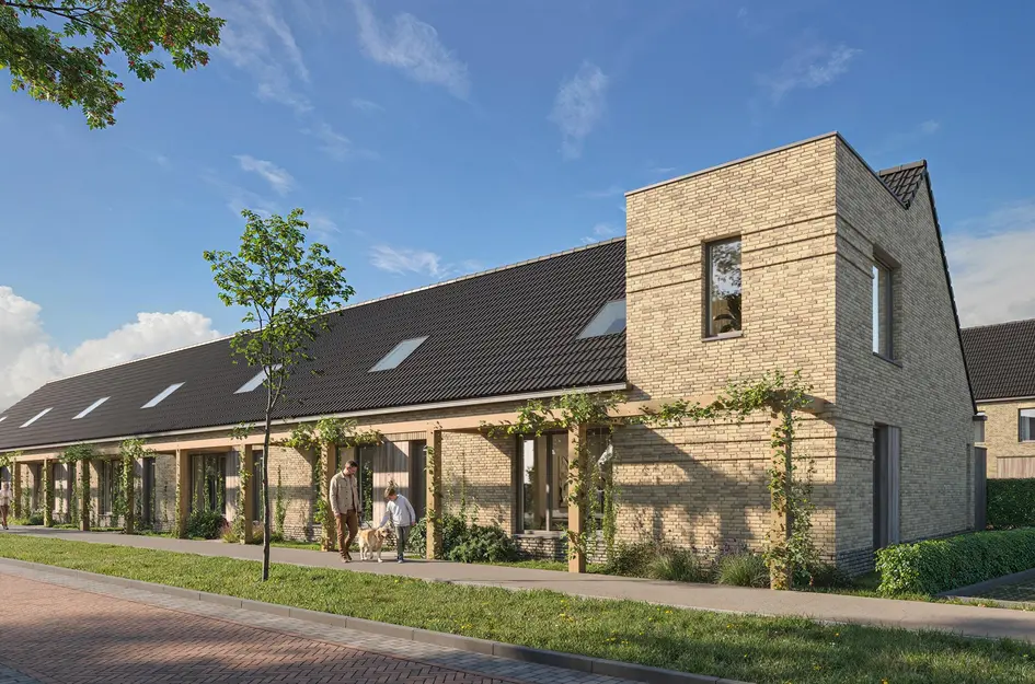 Emeraldgroen - Tussenwoning, bouwnummer 38 