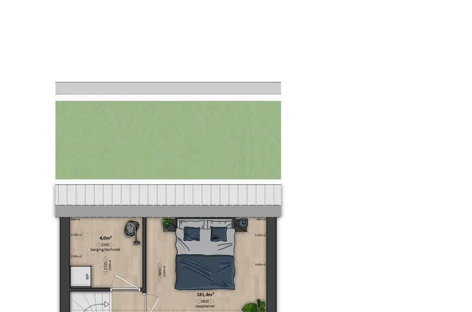 Cipresgroen - Tussenwoning levensloop, bouwnummer 24 
