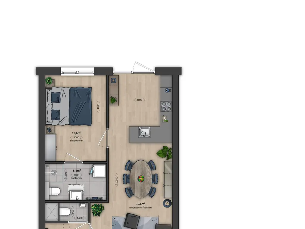Cipresgroen - Tussenwoning levensloop, bouwnummer 24 , OOST-SOUBURG