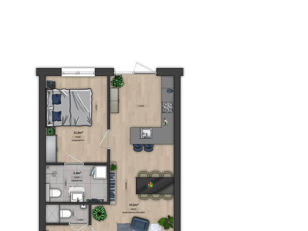 Cipresgroen - tussenwoning levensloop, bouwnummer 26 , OOST-SOUBURG