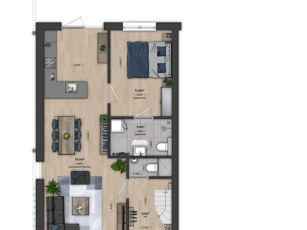 Cipresgroen - hoekwoning levensloop, bouwnummer 28 , OOST-SOUBURG