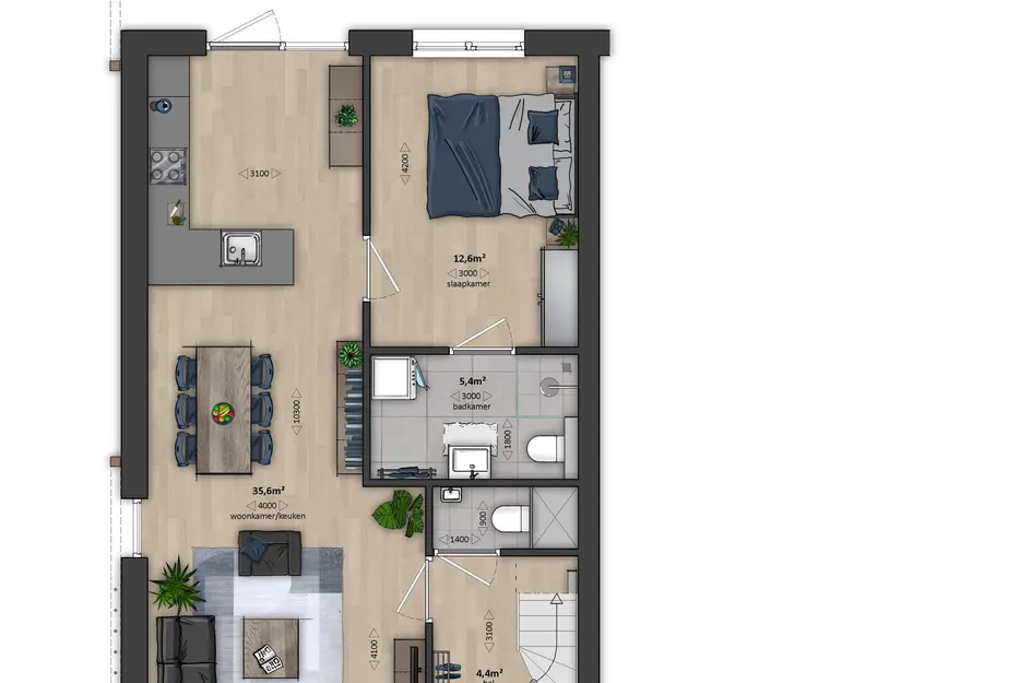 Cipresgroen - hoekwoning levensloop, bouwnummer 28 