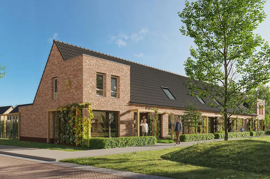 Cipresgroen - hoekwoning levensloop, bouwnummer 28 