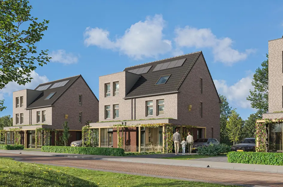 Bosgroen -  2-onder-1-kapwoning, bouwnummer 19 
