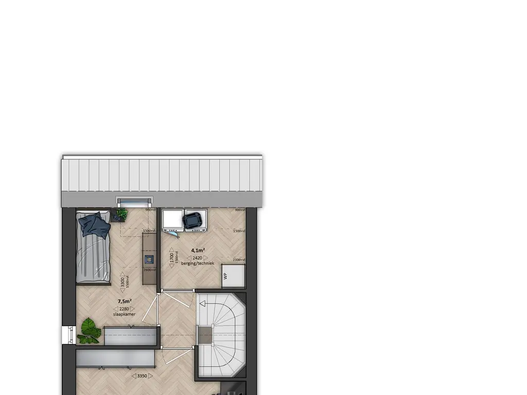 Appelgroen - Hoekwoning met KoopStart, bouwnummer 1 , OOST-SOUBURG