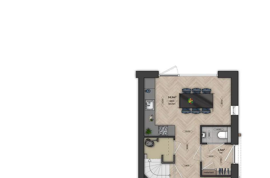 Appelgroen - Hoekwoning met KoopStart, bouwnummer 11 