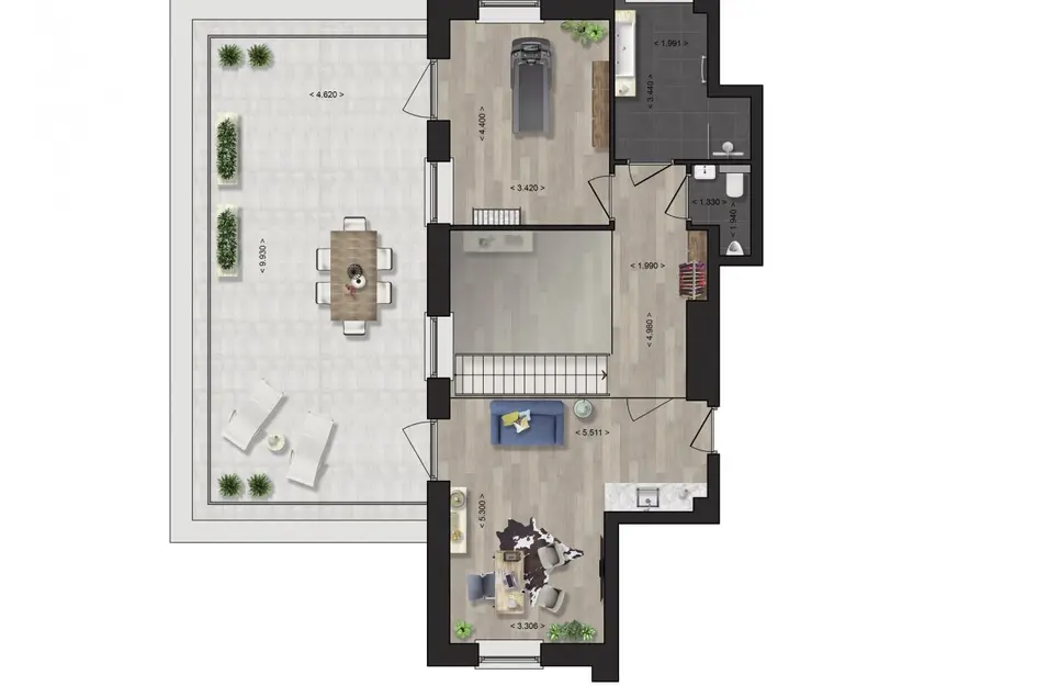 Appartement, bouwnummer 3 