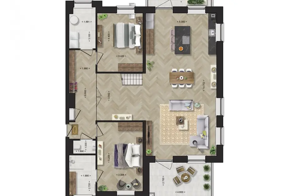 Appartement, bouwnummer 4 