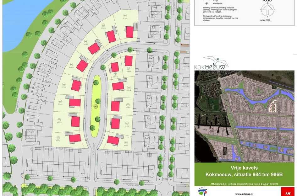Kokmeeuw vrije kavels, bouwnummer 996B 