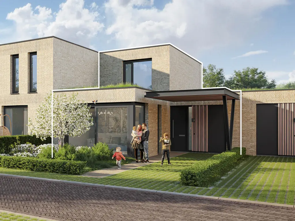 Frisiusschans fase 2 - type A, tussenwoning, bouwnummer 87 , TERNEUZEN