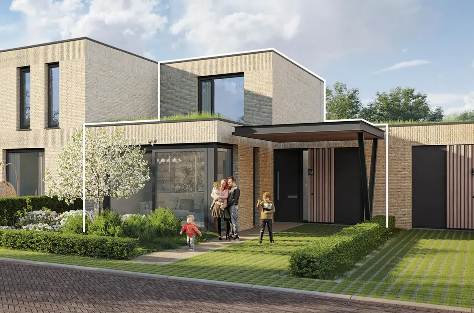 Frisiusschans fase 2 - type A, tussenwoning, bouwnummer 87 