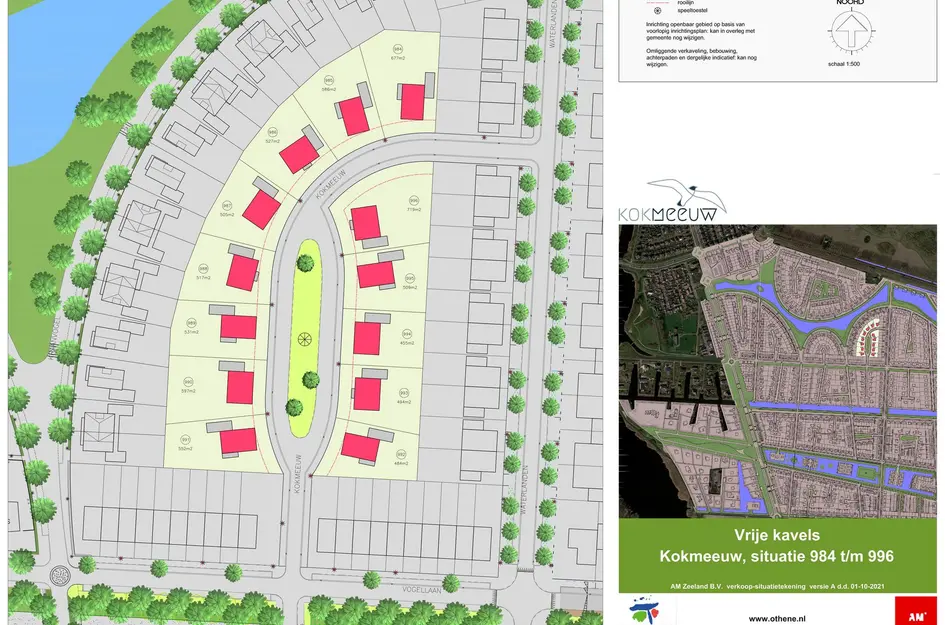 Kokmeeuw vrije kavels, bouwnummer 984 