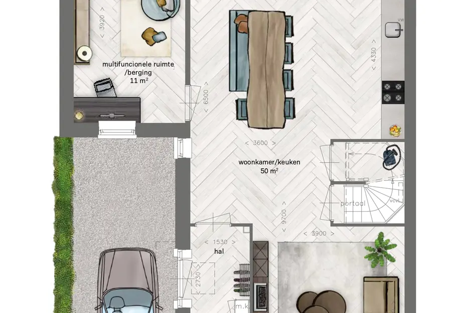 KV2-2^1 | dwarskap, bouwnummer 290 