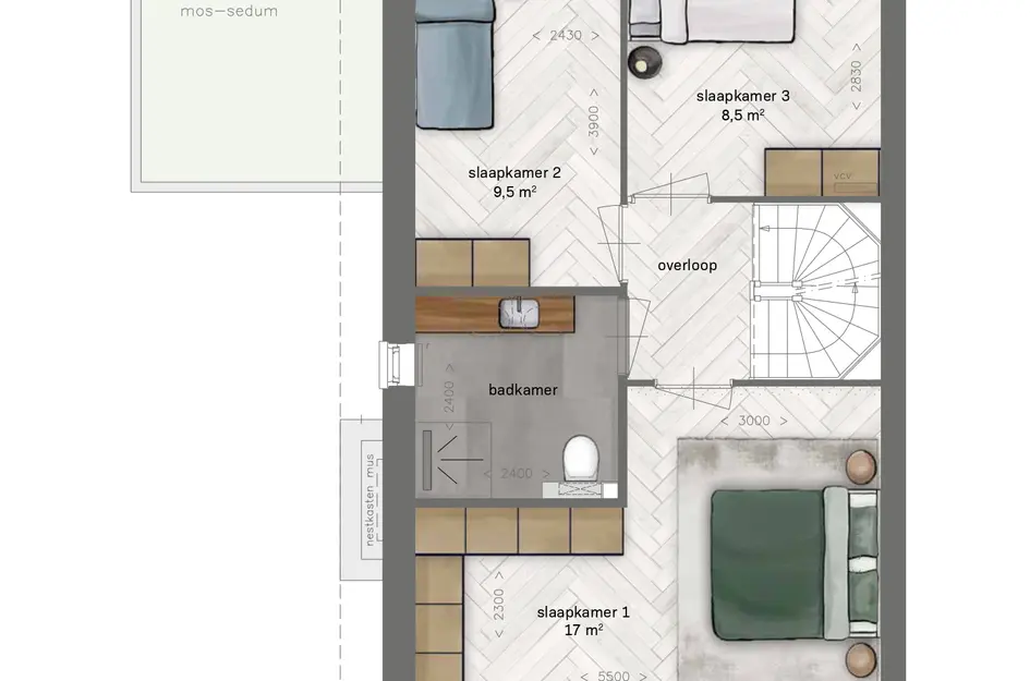 KV2-2^1 | dwarskap, bouwnummer 290 