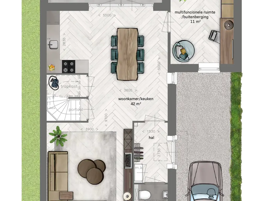 KV4(s)-2^1 | langskap, bouwnummer 298 , TERNEUZEN
