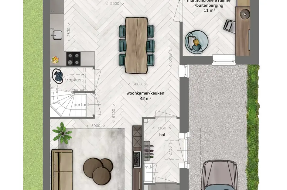 KV4(s)-2^1 | langskap, bouwnummer 298 