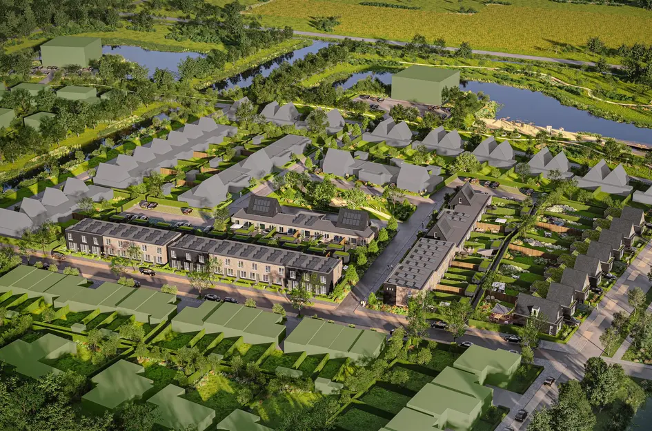 Gelijkvloers - tussenwoningen (type 2As), bouwnummer 332 