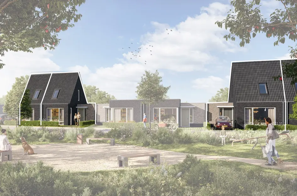 Verdieping -hoekwoning (type 3B), bouwnummer 335 