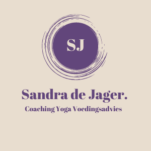 logo Sandradejager. Yoga Coaching Voeding