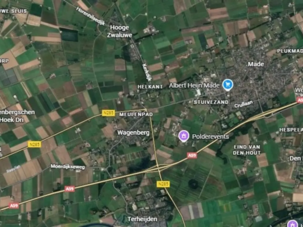 Lange Reeweg , Lage Zwaluwe