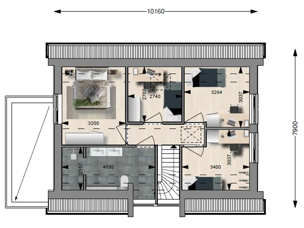 Vrijstaande woning, bouwnummer 1 , MELISSANT