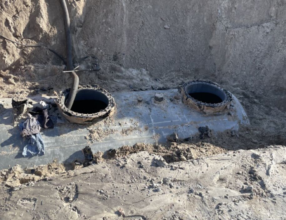 Hoe herken je een ondergrondse tank?