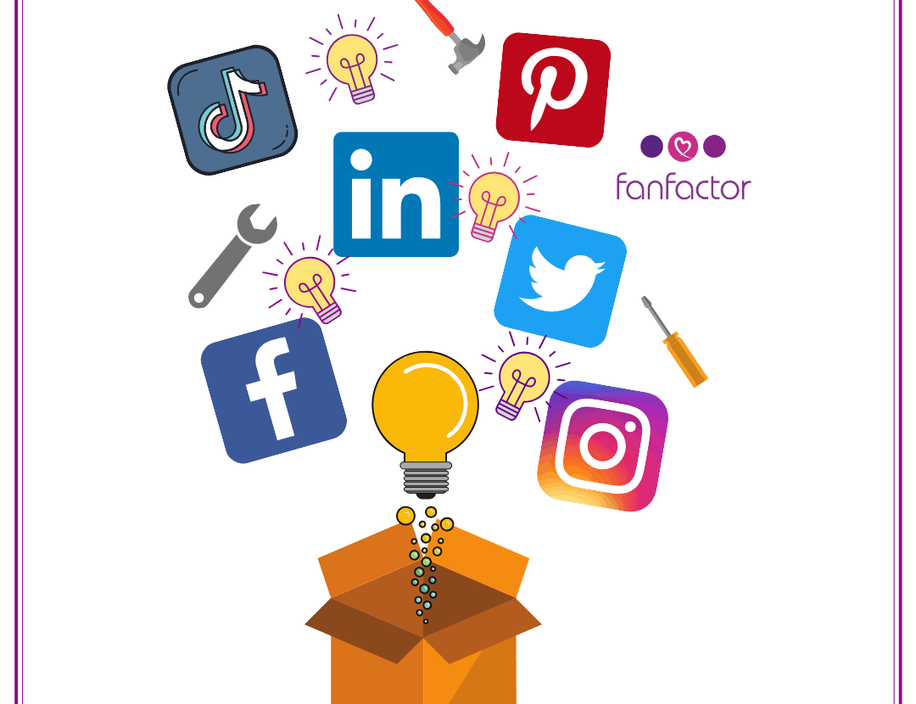 aanleveren social media