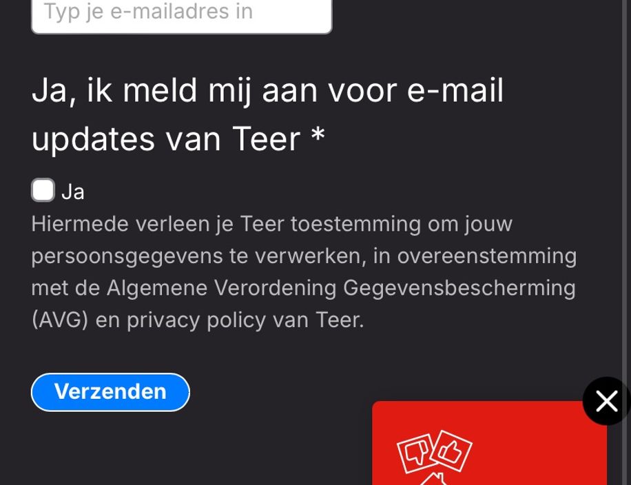 Nieuwsbrief - TEER
