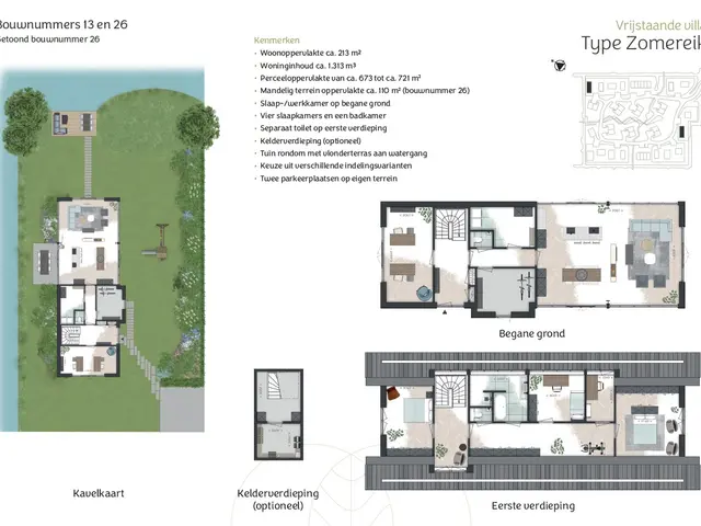 Zomereik, bouwnummer 13 , HEERHUGOWAARD