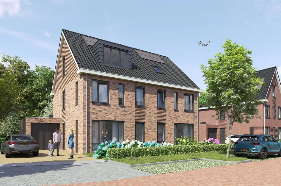Twee-onder-één-kapwoning - fase 3A, bouwnummer 124 